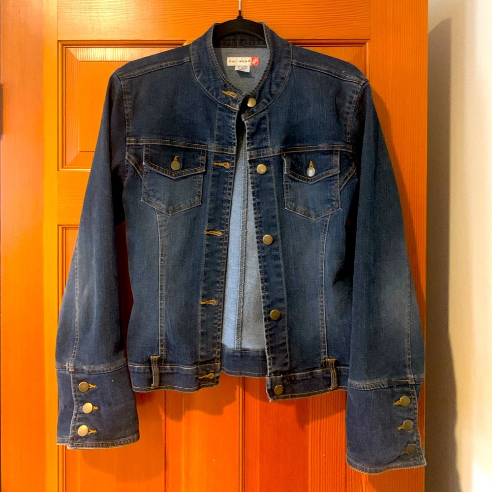 KALI WEAR Dark Denim Jean Jacket